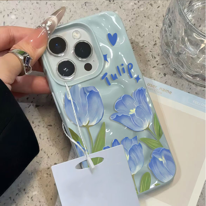 Phone Cases Aesthetic - Aesthetic Tulip Flower Phone Case For
