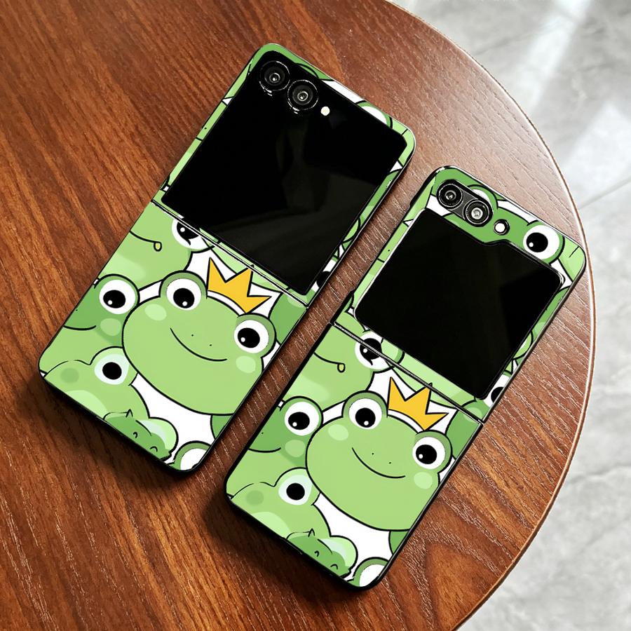 Phone Cases Z Fold 6 - Full Cover Frog Design Phone Cover