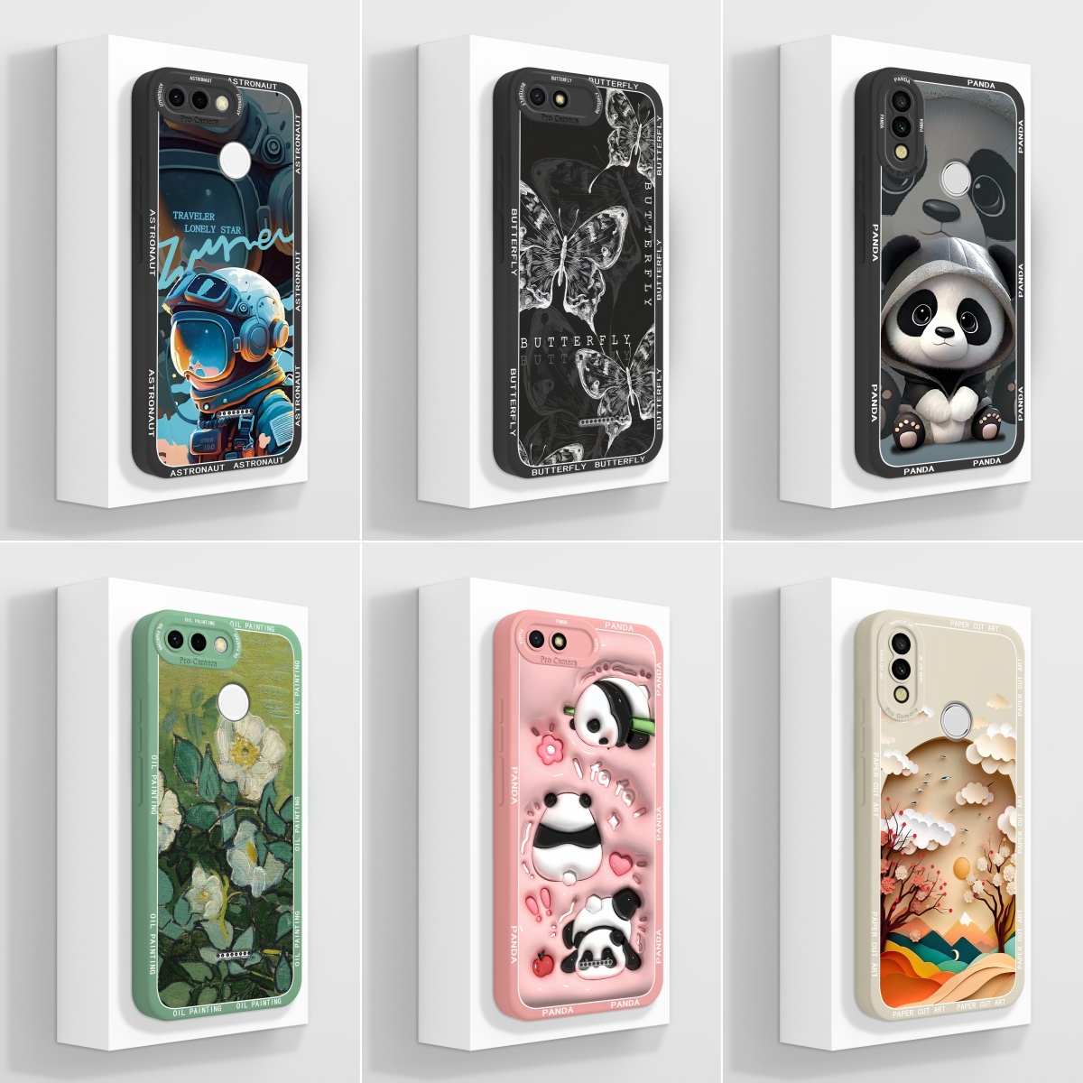 Phone Cases Aviation - Cute Panda Coque For Xiaomi Redmi