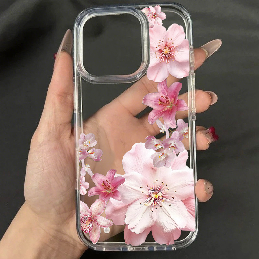 Phone Cases Pink - Pink Lily Flower Phone Case For