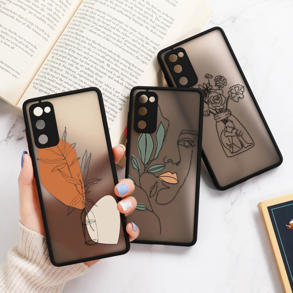 Phone Cases Aesthetic - Matte Phone Cover For Samsung Galaxy