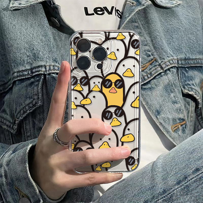 Phone Cases Xr Iphone - Cute Cartoon Duck Case Girls For