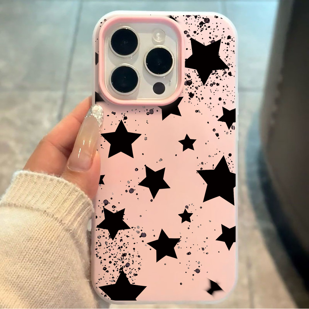 Phone Cases Xiaomi 15 - Black Star Rock Style Phone Case