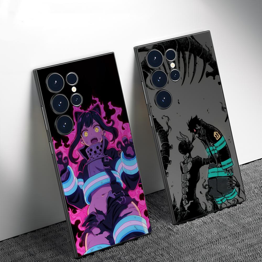 Phone Cases Samsung S23 - Anime F-Fire Force Phone Case For