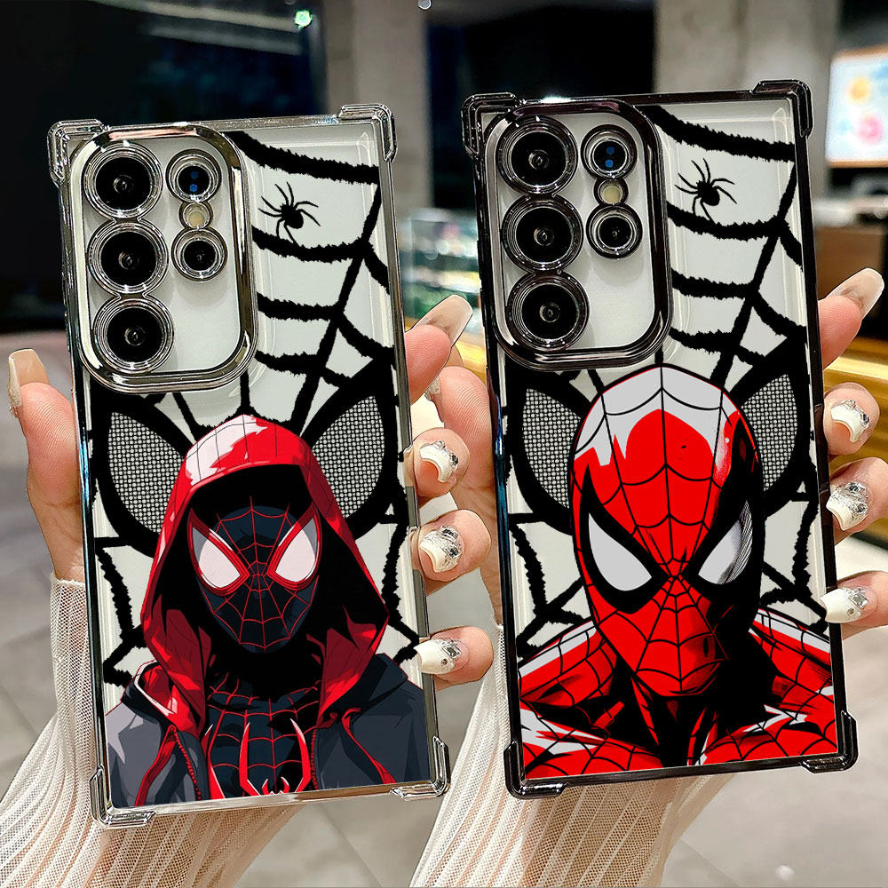 Phone Cases Samsung S25 Fe - Spiderman Miles Morales Heroes Case For