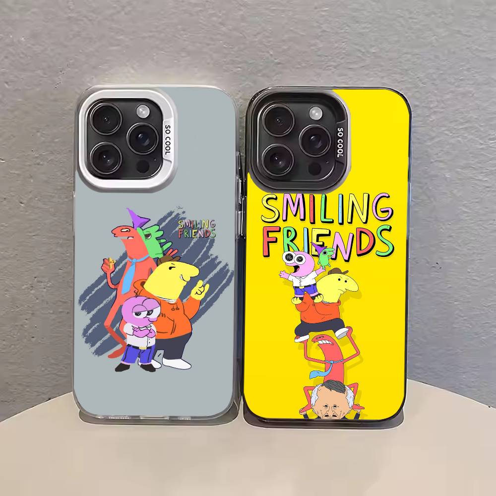 Phone Cases Anime - Cartoon S-Smiling friends Phone Case Color