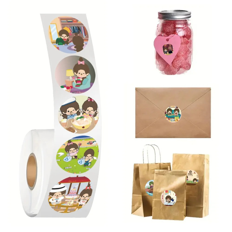 Phone Cases Recycling - 500Pcs Recycling Mengqiqi Roll Sticker Insulation