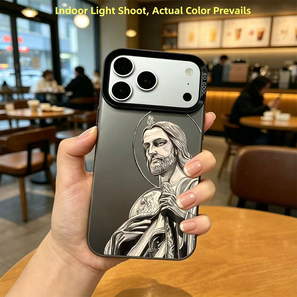 Phone Cases Xr Iphone - San Judas Tadeo Pattern Design Phone