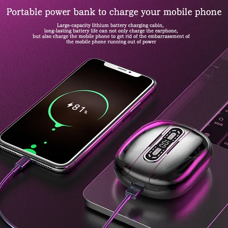 Phone Cases Pk - Couple Headphones for 2 Phones 2000mAh