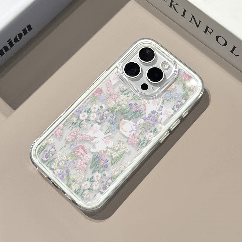 Phone Cases Xr Cute - Cute Flower Cat Swan Soft Silicone