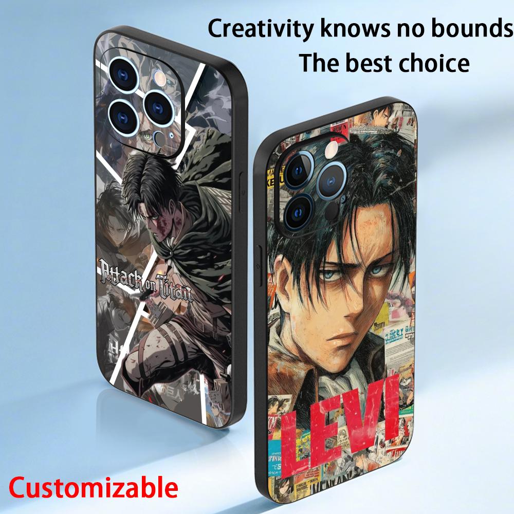 Phone Cases Anime - Levi ackerman cool anime man pattern