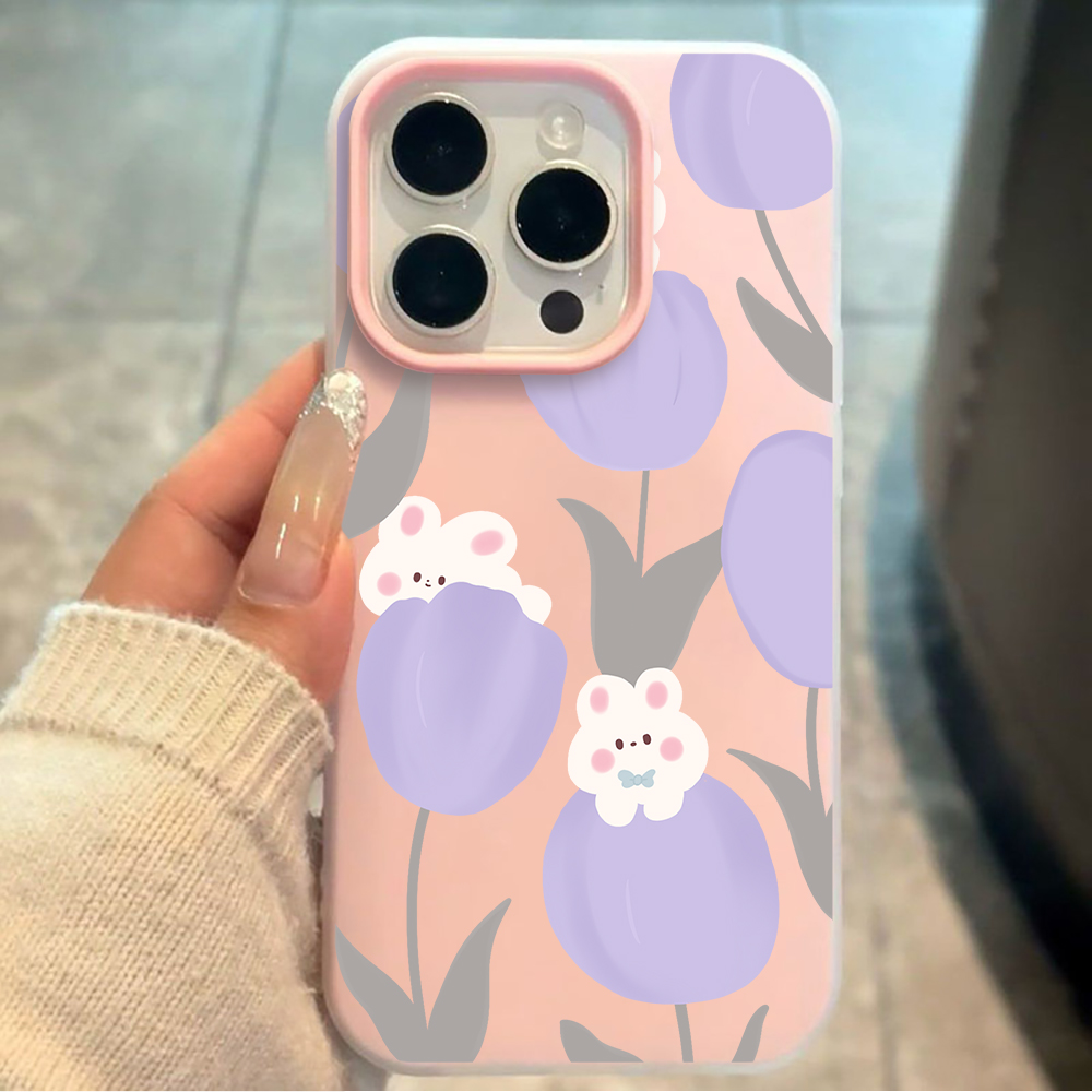 Phone Cases Xiaomi 15 - Soft Lavender Tulips Phone Case For