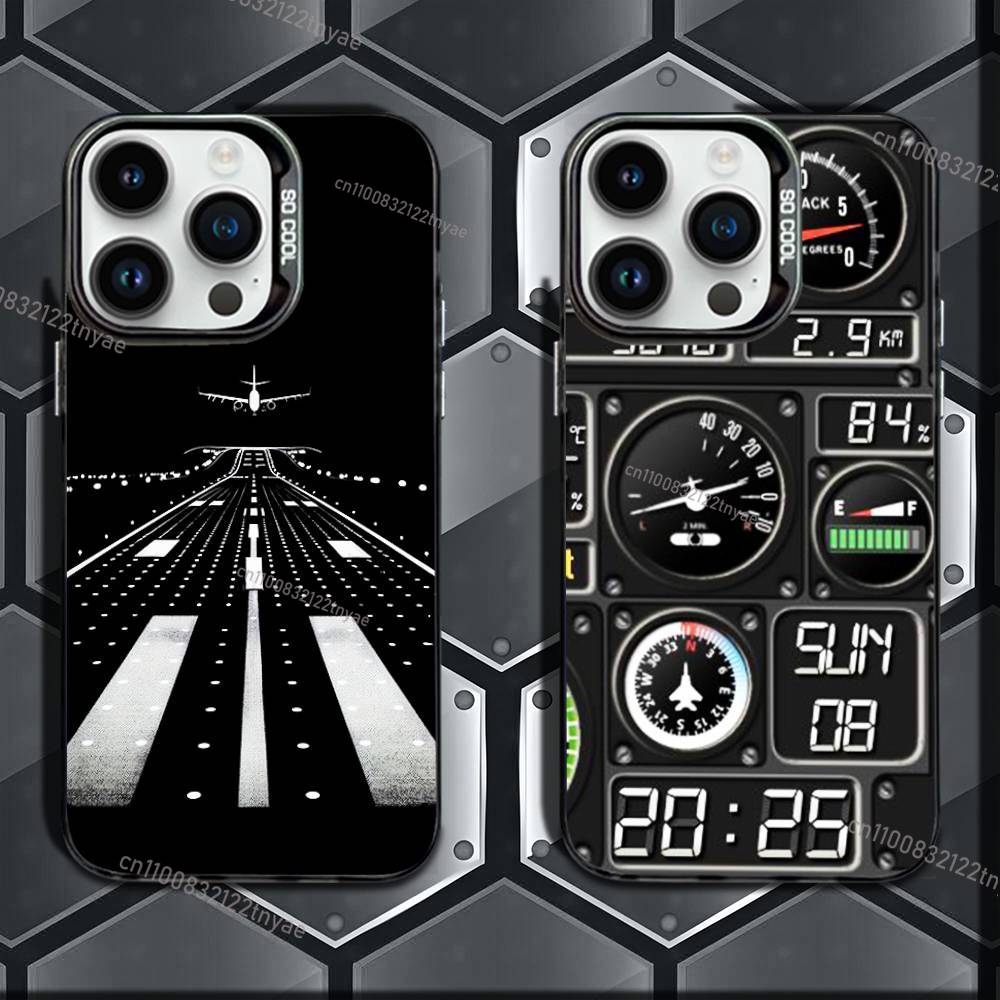 Phone Cases Aviation - Aviation Airplane Instrument Phone Case For