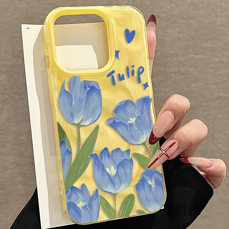Aesthetic Tulip Flower Phone C - Phone Cases Aesthetic recension och pris