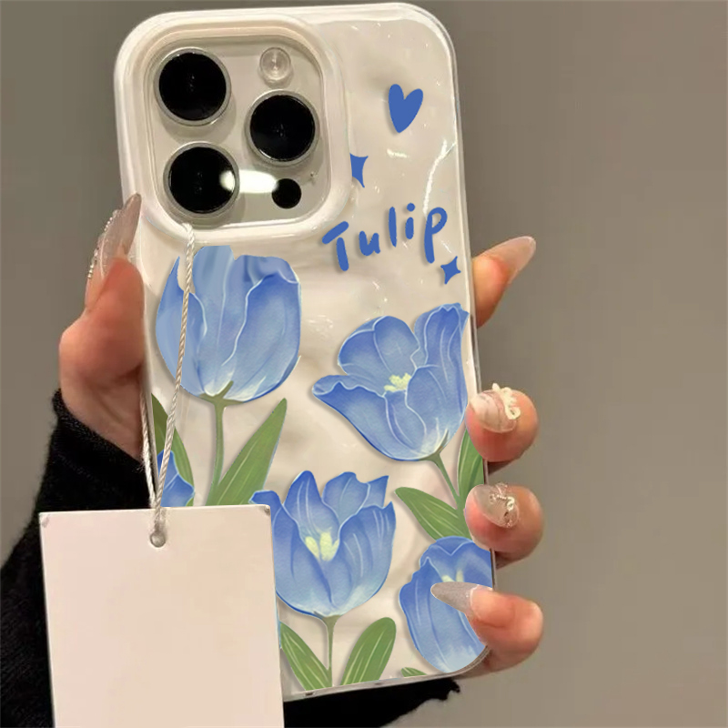 Aesthetic Tulip Flower Phone C - Phone Cases Aesthetic recension och pris