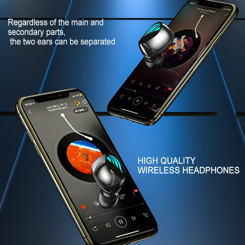 M27 TWS Bluetooth Headphones W - Phone Cases Pk recension och pris