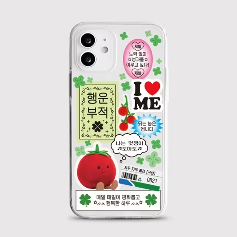 Korean Ins Cute Four Leaf Clov - Phone Cases Xr Cute recension och pris