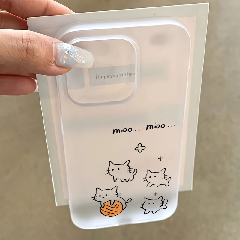 Cute Black Cat Pattern Phone C - Phone Cases Xr Cute recension och pris