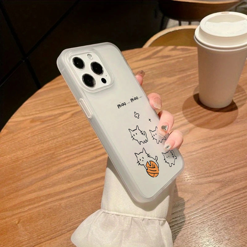 Cute Black Cat Pattern Phone C - Phone Cases Xr Cute recension och pris