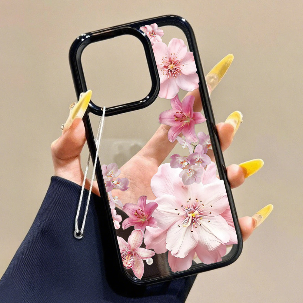 Pink Lily Flower Phone Case Fo - Phone Cases Pink recension och pris