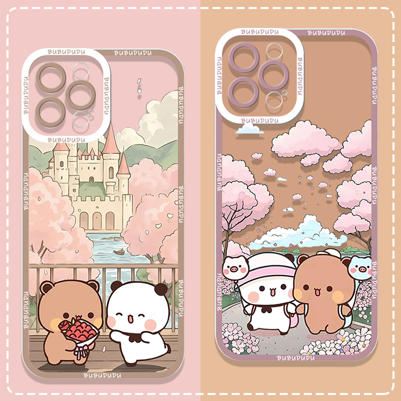 Cute BUBU DUDU Couple Clear Ph - Phone Cases Samsung A14 recension och pris