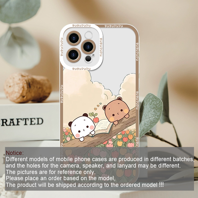Cute BUBU DUDU Couple Clear Ph - Phone Cases Samsung A14 recension och pris