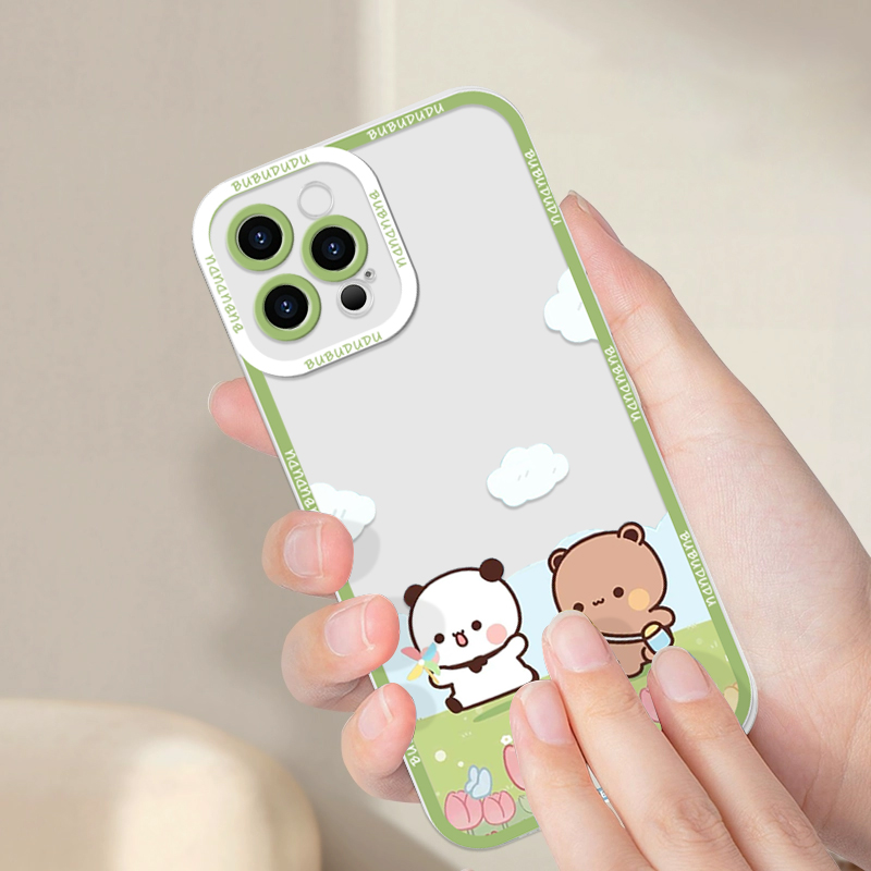 Cute BUBU DUDU Couple Clear Ph - Phone Cases Samsung A14 recension och pris