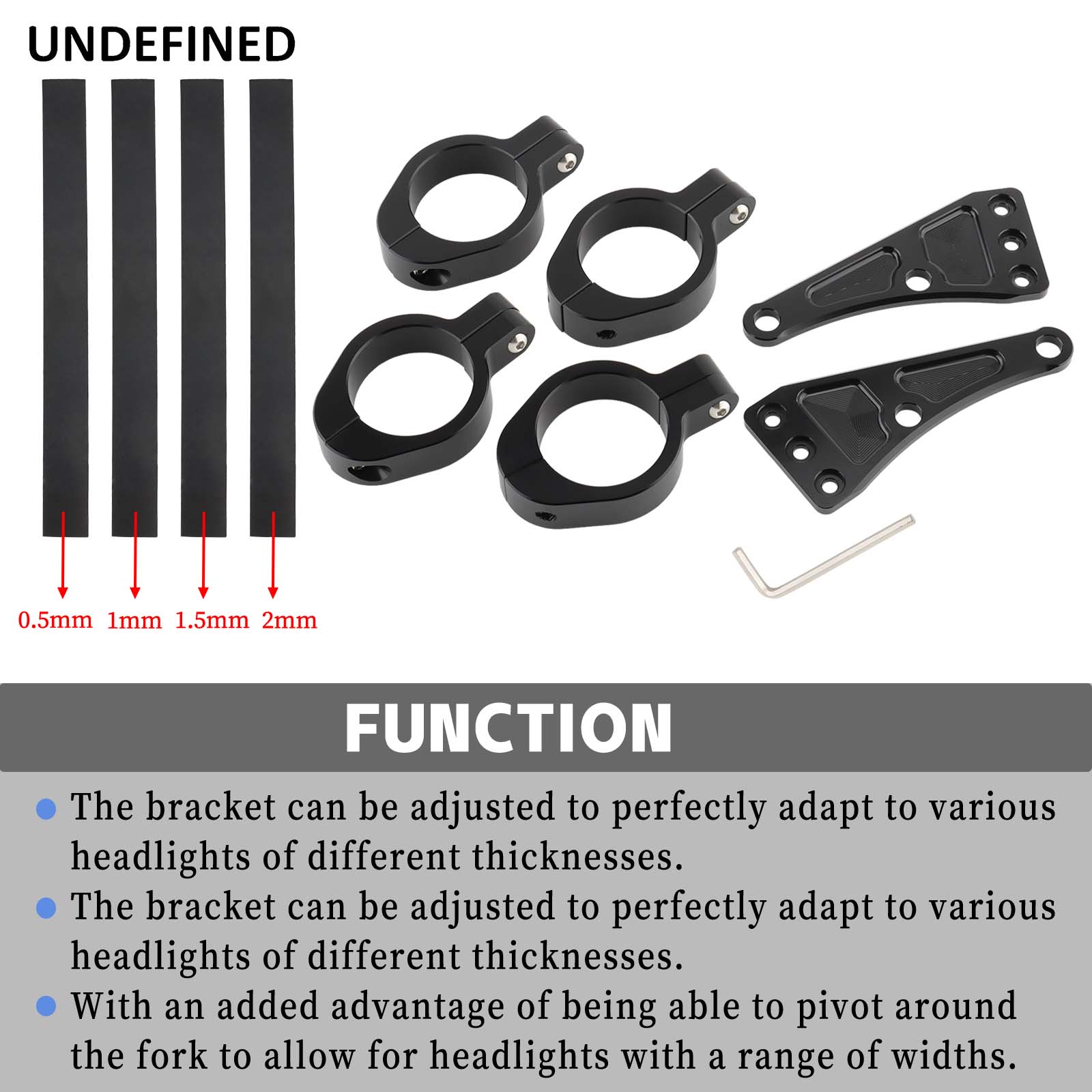 33mm-58mm Headlight Bracket Mo - Phone Cases Moto G recension och pris