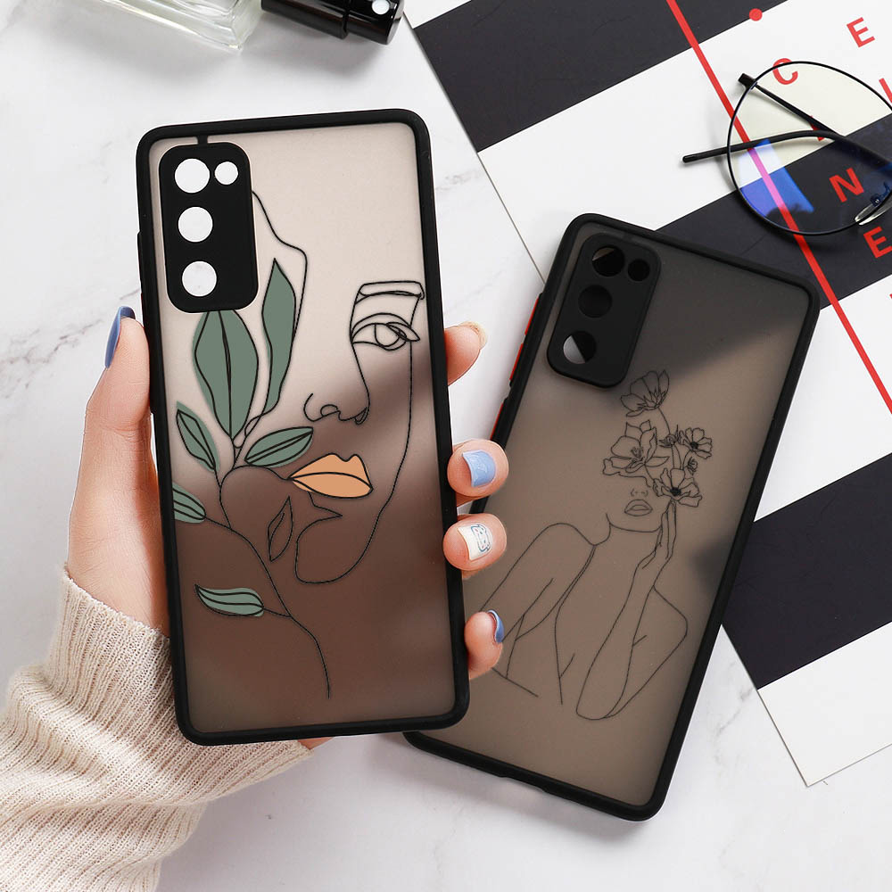 Matte Phone Cover For Samsung  - Phone Cases Aesthetic recension och pris