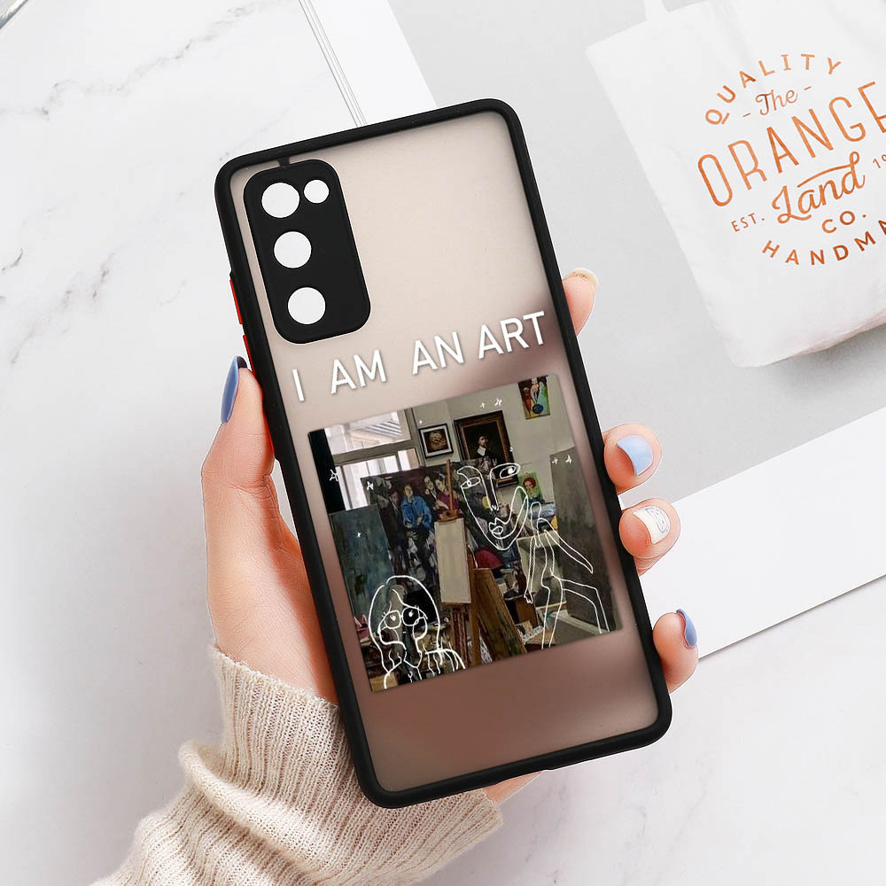 Matte Phone Cover For Samsung  - Phone Cases Aesthetic recension och pris