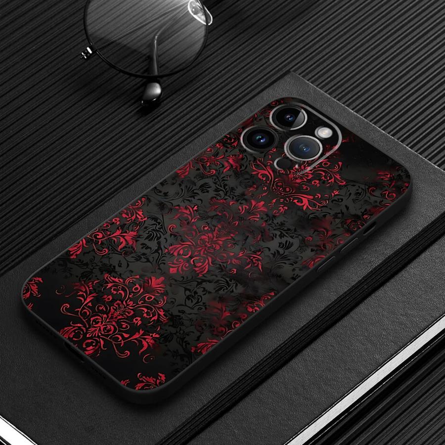 Black And Red Sexy Lace Phone  - Phone Cases Xr Iphone recension och pris