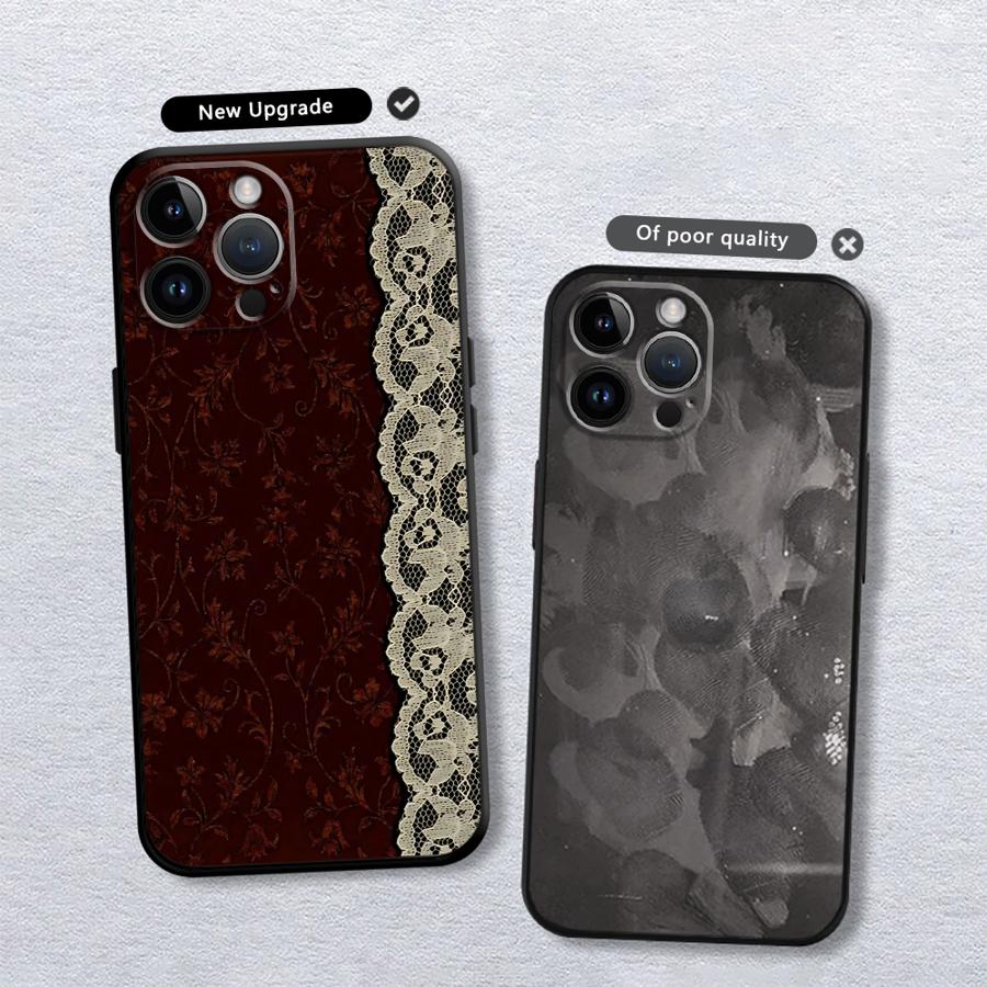 Black And Red Sexy Lace Phone  - Phone Cases Xr Iphone recension och pris