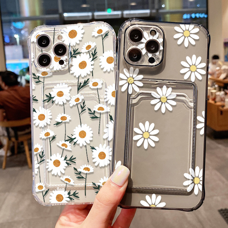 Daisy Flower Phone Case For iP - Phone Cases With Wallet recension och pris
