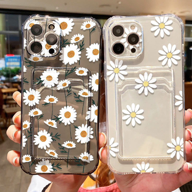 Daisy Flower Phone Case For iP - Phone Cases With Wallet recension och pris