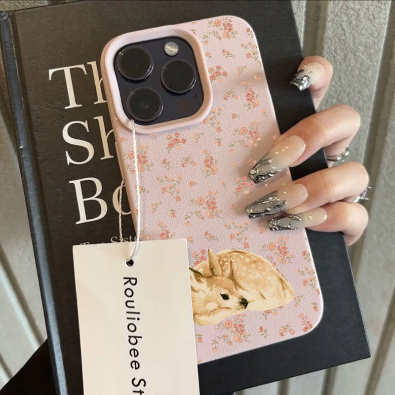 Cute Deer Full Floral Pattern  - Phone Cases Xr Cute recension och pris