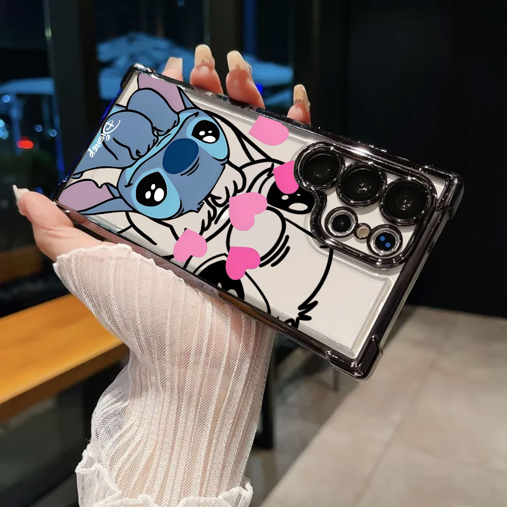 Stitch Line Background Silicon - Phone Cases Samsung S25 Fe recension och pris