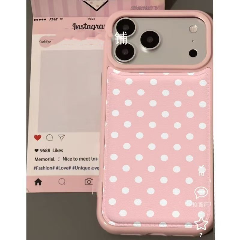 Ins Korean Trendy Cute Pink Po - Phone Cases Pink recension och pris