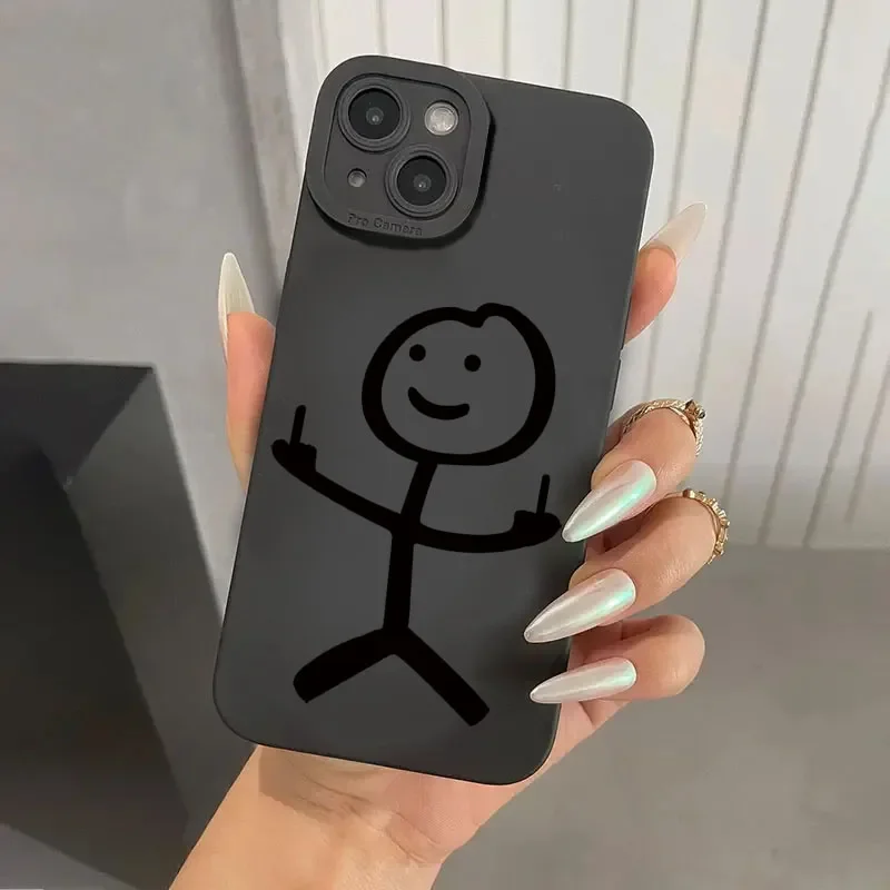 Cute Cartoon Matchman Matte Si - Phone Cases Xr Cute recension och pris