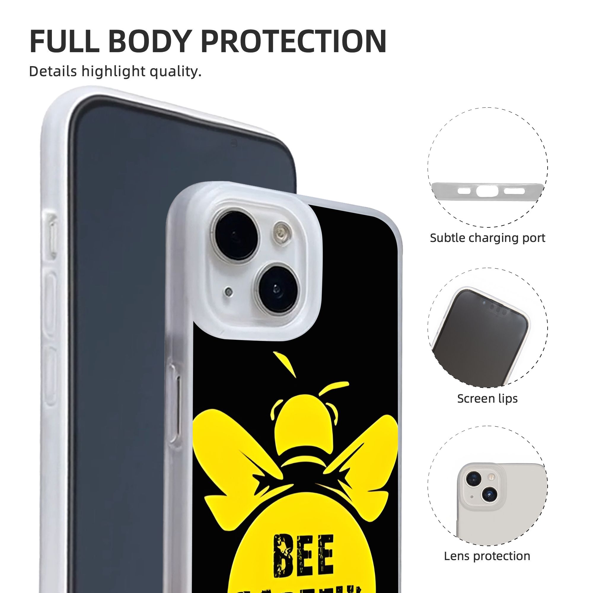 New Armor Bumper Shockproof Be - Phone Cases Typo recension och pris