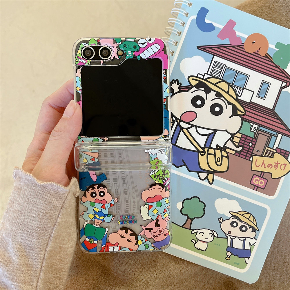 Cute Cartoon Japan Anime Crayo - Phone Cases With Wallet recension och pris