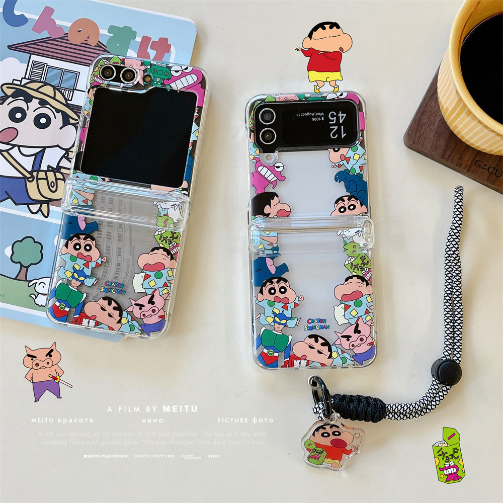 Cute Cartoon Japan Anime Crayo - Phone Cases With Wallet recension och pris