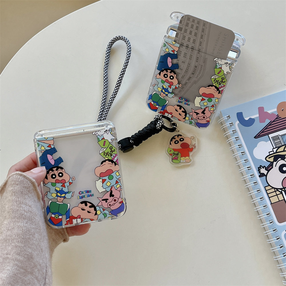 Cute Cartoon Japan Anime Crayo - Phone Cases With Wallet recension och pris