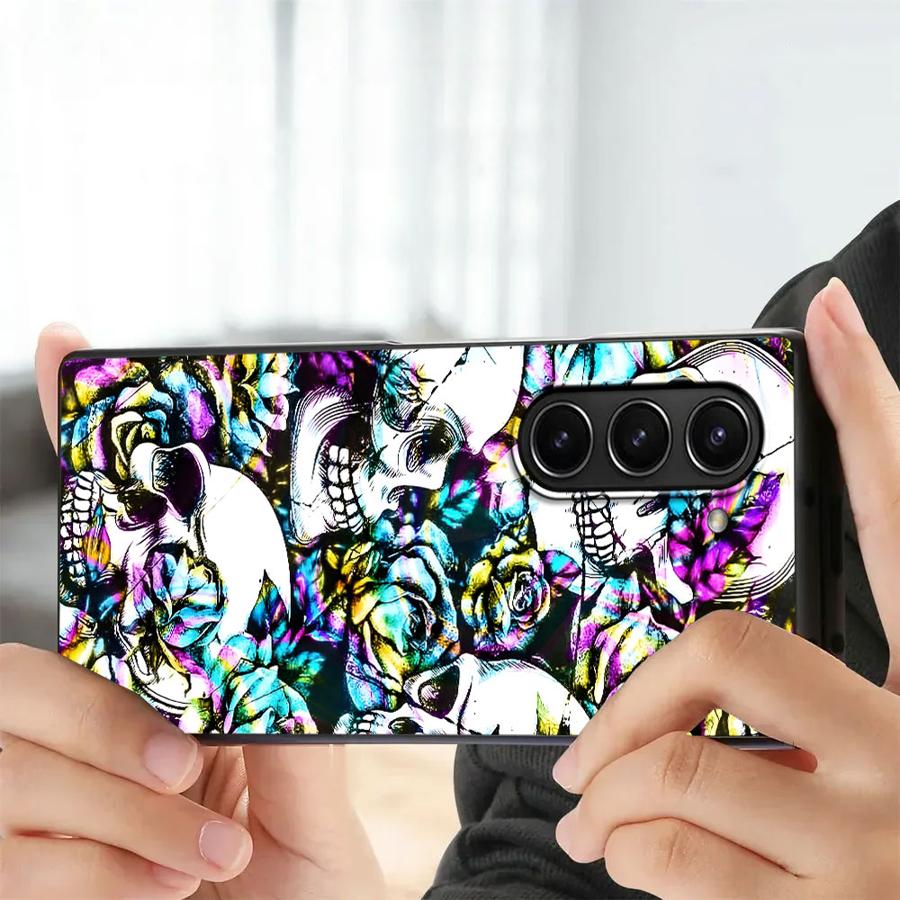 Skull Art Case for Samsung Gal - Phone Cases Z Fold 6 recension och pris