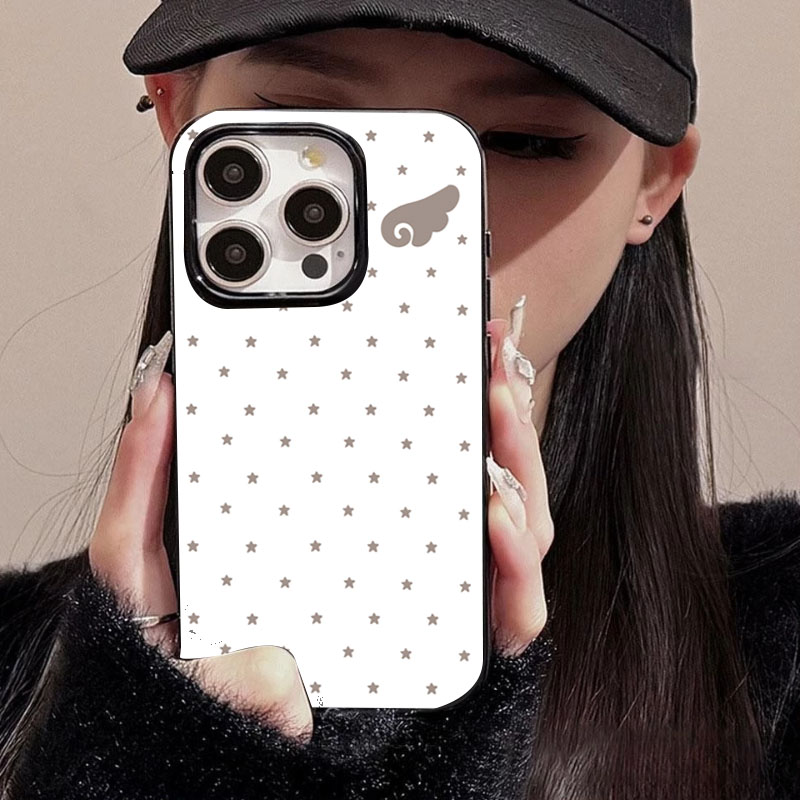 Cute Star Angel Wings Black Si - Phone Cases Xr Cute recension och pris