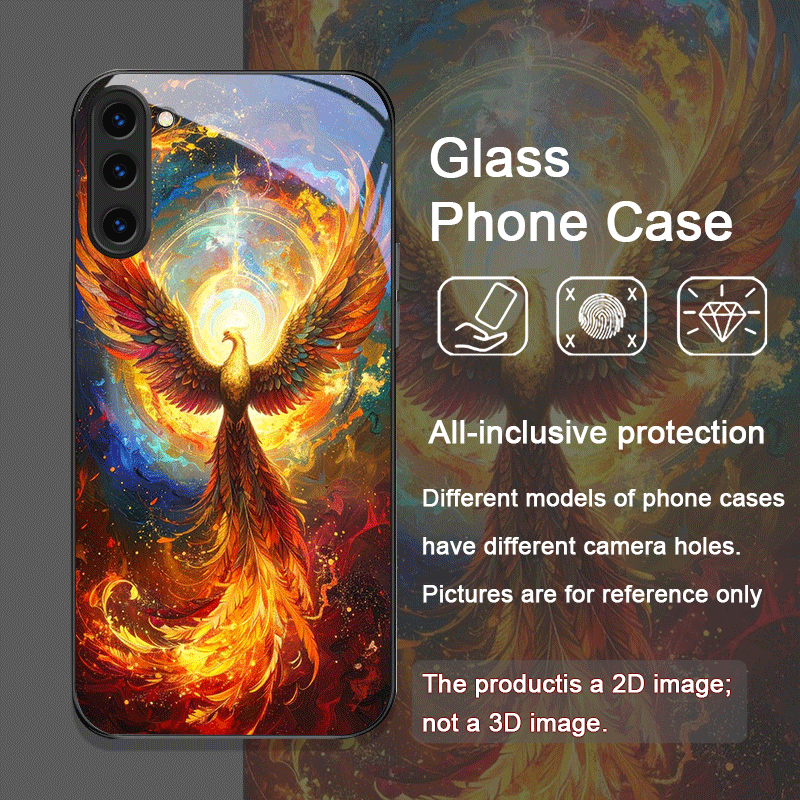 Aesthetic Phoenix Fire Feather - Phone Cases Samsung S25 Fe recension och pris