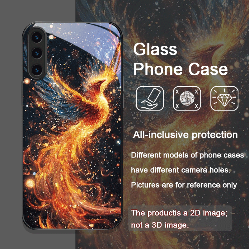 Aesthetic Phoenix Fire Feather - Phone Cases Samsung S25 Fe recension och pris
