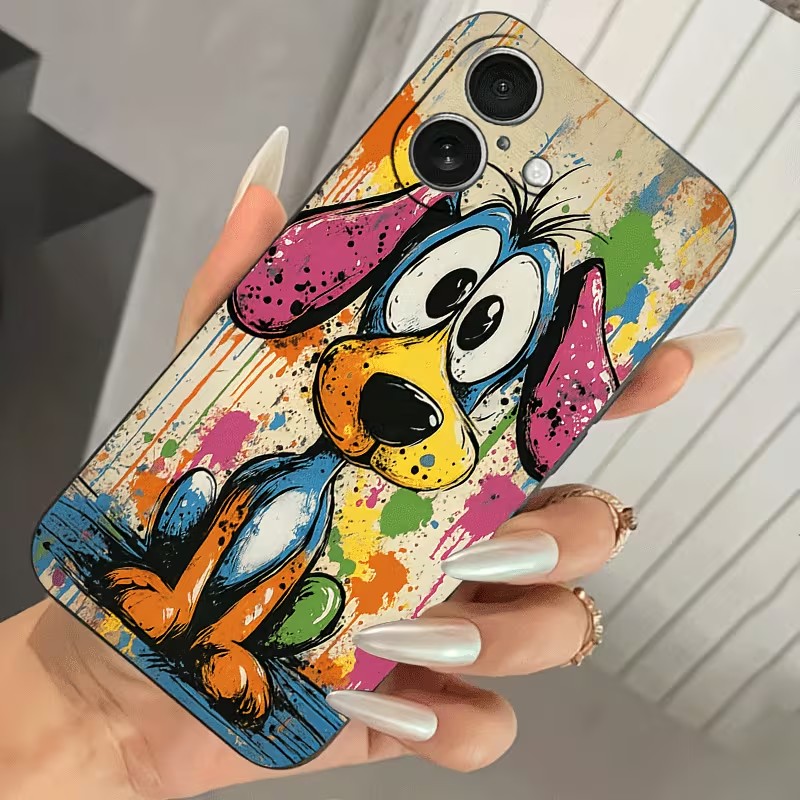 Graffiti Colored Puppy TPU Pho - Phone Cases Xr Iphone recension och pris