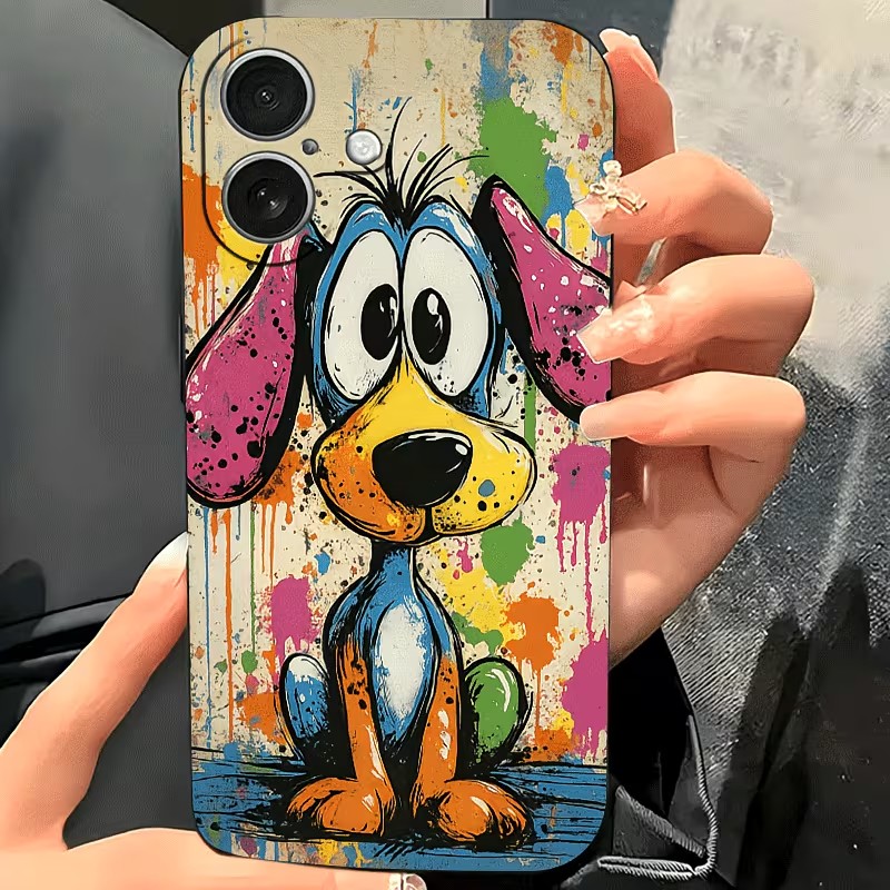 Graffiti Colored Puppy TPU Pho - Phone Cases Xr Iphone recension och pris