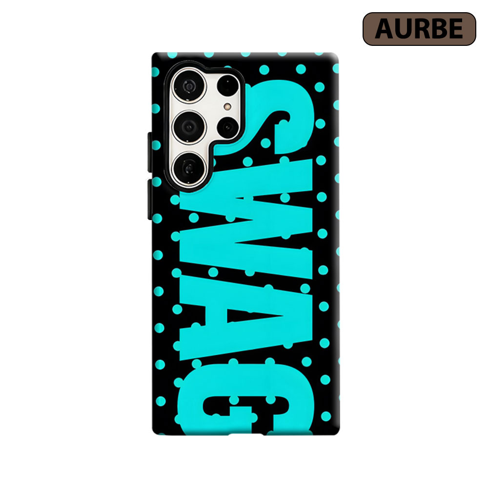 Neon Dots Typo Phone Case For  - Phone Cases Typo recension och pris
