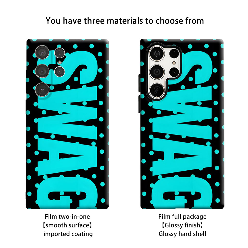 Neon Dots Typo Phone Case For  - Phone Cases Typo recension och pris